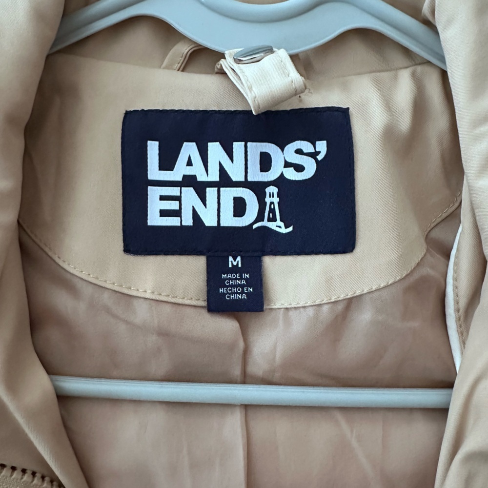 Lands End Spring Jacket Medium - Picture 8 of 8